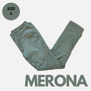BOGO Target/Merona Green Modern Fit Chino Pants Size 6